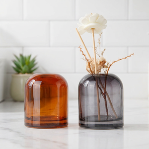 Supplier Luxury Custom Empty Glass Diffuser Bottle Diffuser <strong>Jars</strong> Aromatherapy Storage <strong>Container</strong> 200 ml 400 ml For Gift <strong>Sets</strong> - Product Image 1