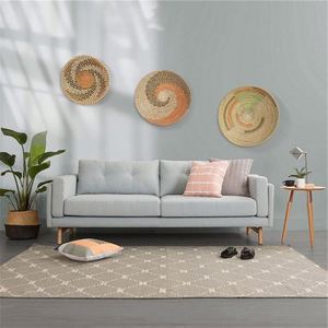 Barato Boho Decor Rattan <span class=keywords><strong>Deko</strong></span> Decoraciones De Interiores Music Room Ocean Estética Macrame Suministro Almacenamiento Air Plant Holder - Product Image 6