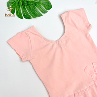 Leotardos personalizados de algodón y poliéster para niñas, Ropa de baile para entrenamiento de Ballet en interiores, marca Fitdance, artículos en stock