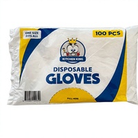 Gants jetables en PE gaufrés, flexibles et antidérapants, pour barbecue, salon de coiffure, préparation alimentaire