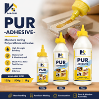 Colle adhésive mousseuse pour bois ODM 500G, adhésif PUR pour le travail du bois