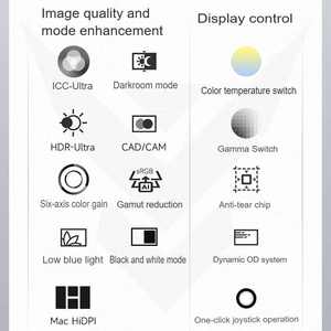 Moniteur PC 27 pouces HDR400 Écran plat IPS sans cadre sur trois côtés 60 Hz Moniteur de jeu <span class=keywords><strong>4K</strong></span> - Product Image 3