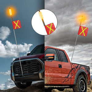 Poste <span class=keywords><strong>de</strong></span> bandera <span class=keywords><strong>de</strong></span> advertencia <span class=keywords><strong>de</strong></span> seguridad 3M para camión con bandera reflectante <span class=keywords><strong>de</strong></span> 30,5x31cm Base <span class=keywords><strong>de</strong></span> resorte <span class=keywords><strong>de</strong></span> liberación rápida <span class=keywords><strong>Simpson</strong></span> Desert Vehicle 4WD Towing - Product Image 6