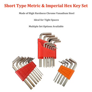 ชุดประแจอัลเลนขนาดกะทัดรัด 11 ชิ้น เมตริก แบบตัวแอล เหล็กโครเมี่ยมวานาเดียม-001 - Product Image 4