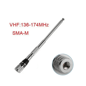 เสาอากาศวิทยุสื่อสารแบบยืดหดได้ VHF ระยะไกล 136-174MHz สำหรับวิทยุสื่อสารแบบ Walkie Talkie - Product Image 3