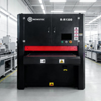 Machine de ponçage et de polissage à bande large de 630-1600 mm pour l'élimination des bavures sur les tôles d'acier inoxydable, d'aluminium, de cuivre et d'acier au carbone