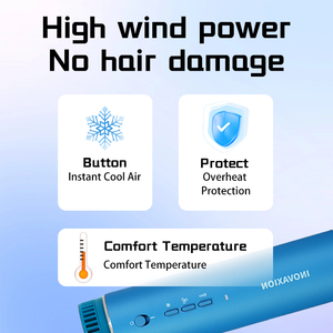 INOVAXION <strong>On</strong>-The-Go Lightweight Portable <strong>Hair</strong> <strong>Dryer</strong> 300 Million Negative Ion <strong>Hair</strong> <strong>Dryer</strong> <strong>Standing</strong> <strong>Hair</strong> <strong>Dryer</strong> for Business Trip - Product Image 4