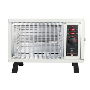 Chauffage radiant infrarouge Konwin BY1201, thermostat électrique réglable, chauffage d'appoint portable, chauffage au quartz d'intérieur avec poignée - Product Image 4