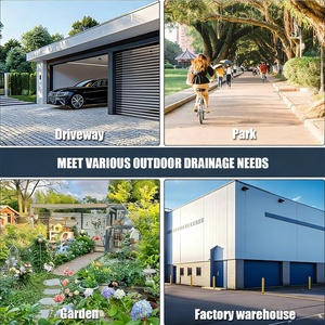 <span class=keywords><strong>Plaque</strong></span> de grille industrielle en <span class=keywords><strong>acier</strong></span> <span class=keywords><strong>galvanisé</strong></span> à haute résistance pour toiture de bâtiment, entrepôt, composée d'une grille de drainage - Product Image 2