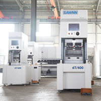 Máquina de Doblado de Aluminio CNC Totalmente Eléctrica de Larga Vida Útil y Alta Productividad 6T/400, Prensa Plegadora Semiautomática de Metal