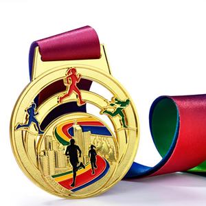 Vente en gros de médailles sportives personnalisées très demandées : médailles de football, de basketball, de course à pied, médailles d'or pour le sport, artisanat métallique - Product Image 6