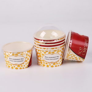 Tazón de Papel para Helado <span class=keywords><strong>Haagen</strong></span> Dazs, Tazón/Vaso de Papel Desechable Apto para Alimentos Helados, Personalizable - Product Image 6