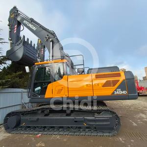 Nouveau modèle d'excavatrice sur chenilles Hyundai HX340HD, neuve, excavatrices d'occasion Hyundai 210 215 220 225 305 335 à vendre à Shanghai - Product Image 1