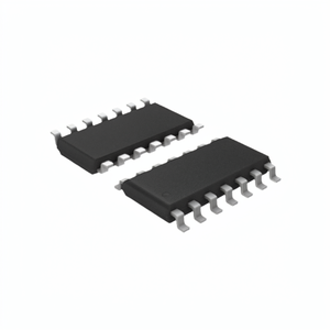 Circuits intégrés originaux Logic en stock 14 SOIC (0,154 po, largeur 3,90 mm) IC GATE NAND 4CH 2 INP 14SOIC SN74ACT00DR - Product Image 1
