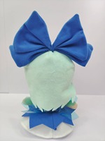 Peluche Anime Personnalisée Cirno Touhou Project, Poupée en Peluche Style Fumo, Mascotte Douce, Vente en Gros Usine pour Cadeau de Collection