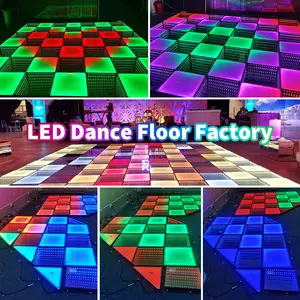 Dance Floor Magnetic Outdoor Party Stage Floor 3d Infinity Mirror Video Light Wedding Dancing Led Dance Floor