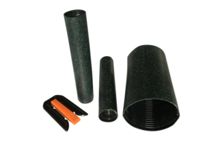 Tube thermorétractable HongDun TXC pour l'étanchéité des raccords de fibres optiques, adhésif PE+Hot Melt, rapport de rétraction 3:1, raccord de fibre - Product Image 2