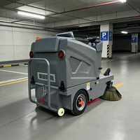 Balayeuse industrielle autoportée 48V, 49 pouces, 3 brosses, aspirateur électrique, 80L, auto-propulsée, nettoyeur lustrant