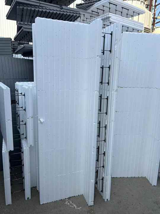 ICFs Blocks 90° Corner Quick Installation Cost Savings EPS Foam Module ...