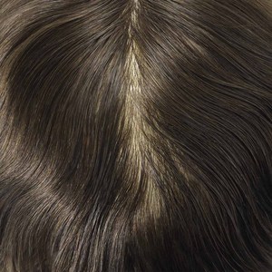 Parrucche INS Newtimeshair con Sistema di Sostituzione Capelli <span class=keywords><strong>Uomo</strong></span>, in Capelli Indiani Remy Iniettati Super Sottili, Densità 100%, Colore Nero Naturale - Product Image 3