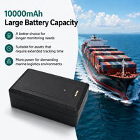 Traceur GPS magnétique Trevaron Auto 10000mAh pour les actifs des navires de fret, suivi en temps réel, historique des itinéraires, abonnement requis