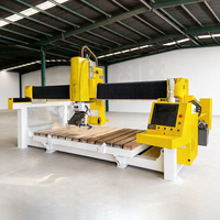 Machine de découpe, fraisage et gravure CNC à 4 axes pour pierre, marbre, granit, céramique 380V/50Hz certifiée CE FCC Haute Performance