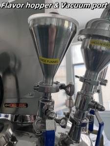 Mélangeur émulsifiant homogénéisant 300L, bouton de contrôle, levage sous vide, machine de fabrication cosmétique mélangeur d'émulsifiant - Product Image 6