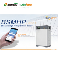 Bluesun haute tension 20KWH 30KWH 50KWH 100KWH batteries au lithium empilées 48V 50AH 200AH batterie solaire