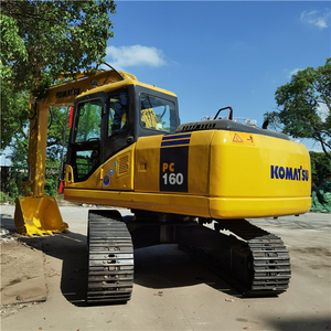 Excavatrice de PC160-7 de KOMATSU de 16 tonnes avec le moteur hydraulique de composant de noyau de machine de pelle d'occasion de chenille à vendre - Product Image 2
