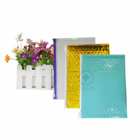 Pochette d'expédition rembourrée imperméable à l'eau cosmétique voyage bulle rembourré sacs postaux Ziplock usine sur mesure Chine T-shirt sac XCGS