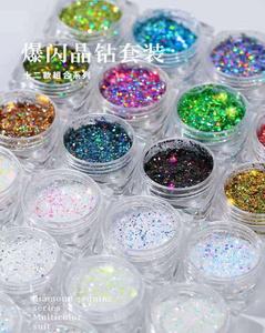 Flash luminoso shinny esplosivo poliestere glitter per i prodotti cosmetici, make up, arte del chiodo, decorazione di tutti i festival, artigianato, giocattoli, ecc - Product Image 5