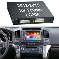 Kit de module décodeur d'interface sans fil Apple CarPlay Android Auto pour mise à niveau de l'écran OEM Toyota Land Cruiser LC200