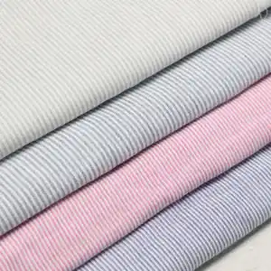 China Manufacturer Fashion TC 40% Polyester 60% Cotton Yarn Dyed Woven Plaid Double Layer Fabric for Garment
