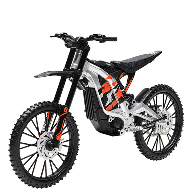 Original Peripheral Light Bee X Electric Dirt Cycle Bike Bicycle Bike Assembly Model Sur Ron Action Figures Toy