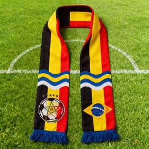 Bufanda Personalizada con Logotipo, Suave, Cómoda, Impermeable, de Secado Rápido, Ecológica, con Diseño de Fútbol, de Poliéster de Alta Calidad para Clubes de Fútbol - Product Image 2