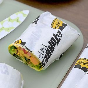 Custom Printed Biodegradable Grease Proof PE Laminated <b>Paper</b> Anti Grease for Burger Wrapper French Fries <b>Paper</b> for Fast Food - Product Image 5