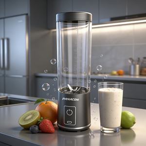 Licuadora Portátil de Alta Resistencia para Picar Hielo, 2000mAh, USB-C, 6 Cuchillas, Libre de BPA, SUS304, ABS, Silenciosa para Oficina, para Hacer Smoothies, para Auto - Product Image 1