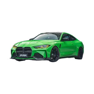 Kit carrosserie pour BMW M4 G82, style AD amélioré, en fibre de carbone, comprenant pare-chocs, jupes latérales, diffuseur, spoiler et capot, état neuf - Product Image 1