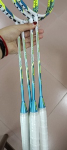 Konmat Sports <span class=keywords><strong>Raquette</strong></span> de badminton 4U Tension personnalisable Fibre de graphite durable avec la marque d'usine Technics du <span class=keywords><strong>joueur</strong></span> professionnel - Product Image 2