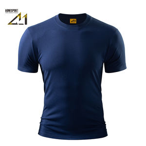 AGLOWGURU Camisetas de Manga Corta Casuales con Cuello Redondo, Transpirables, de Algodón Puro Lavado, Corte Regular, para Parejas, 210g |   Conjunto para Parejas - Product Image 1