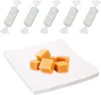 Rouleau géant de papier ciré sans jointure pour l'emballage de chewing-gums et de bonbons - Papier ciré anti-adhésif de qualité alimentaire pour l'impression