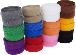 Bandes auto-agrippantes personnalisées à double face, adhésives, écologiques, en tissu nylon à motif de points, résistantes à la chaleur, 20 mm * 15 m - Product Image 3