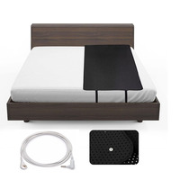 Couvre-lit en cuir conducteur perforé antibactérien antistatique confortable mise à la terre respirante pour un meilleur sommeil à la maison