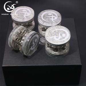 Picots d'isolation YIVO XSSH Audio coussin d'amortissement de choc de ressort Audiophile HIFI Audio CD amplificateur <span class=keywords><strong>pied</strong></span> Pad support haut-parleur pieds de pointe - Product Image 6