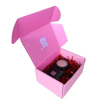 Boîte cadeau de Noël pliable avec logo personnalisé boîte d'expédition imprimée boîte cadeau de vêtement pour emballage de costume robe pantalon chaussures