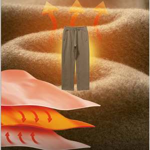 <span class=keywords><strong>Pantaloni</strong></span> Casual Oversize da Uomo in Cotone 100% con Stampa <span class=keywords><strong>Nera</strong></span>, Vita Alta, Gamba Dritta, Stile Hip Hop, del Brand Americano di Streetwear - Product Image 2