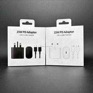 <span class=keywords><strong>Prix</strong></span> d'usine T2510 25W PD Chargeur mural super rapide pour téléphone <span class=keywords><strong>portable</strong></span>, prise de chargeur mural pour <span class=keywords><strong>Samsung</strong></span> Galaxy S24 A55 A25, chargeur mural USB rapide - Product Image 1