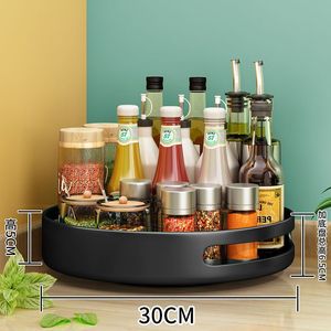 Ayarlanabilir karbon çelik mutfak düzenleyici Metal tezgah depolama ile dönebilir baharat kavanoz raf Pot banyo kullanımı için dolapları - Product Image 2