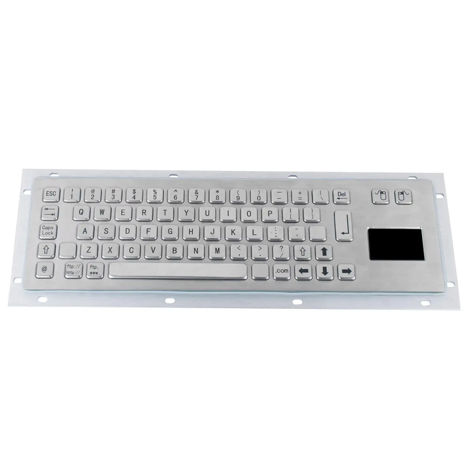 Pc603 Fabrieksdienst Ip65 Buiten Parkeerplaats Lift Industriële Roestvrij Staal Metalen Toetsenbord Touchpad Usb-Interface