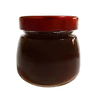 Miel negra natural, miel de trigo sarraceno natural pura cruda, venta a granel de miel de China